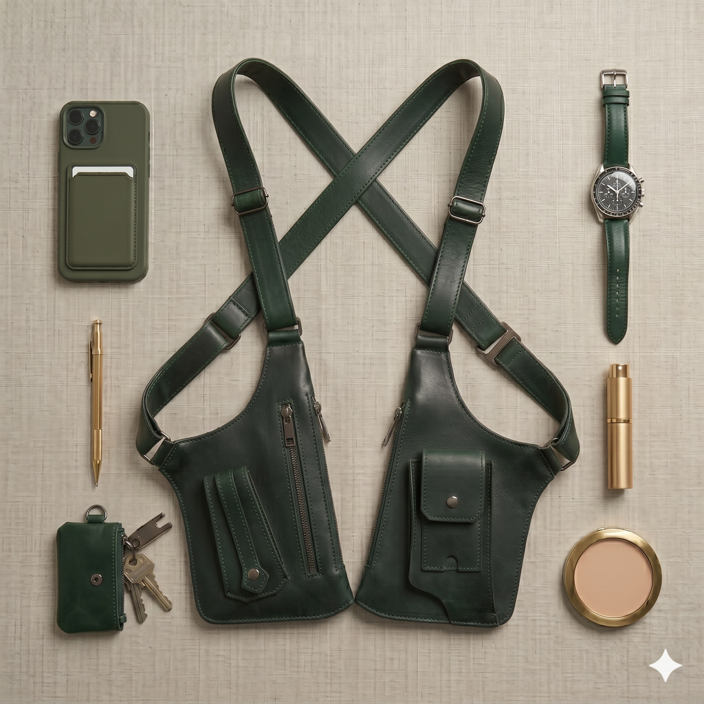 Double-Strap Essentials Bag