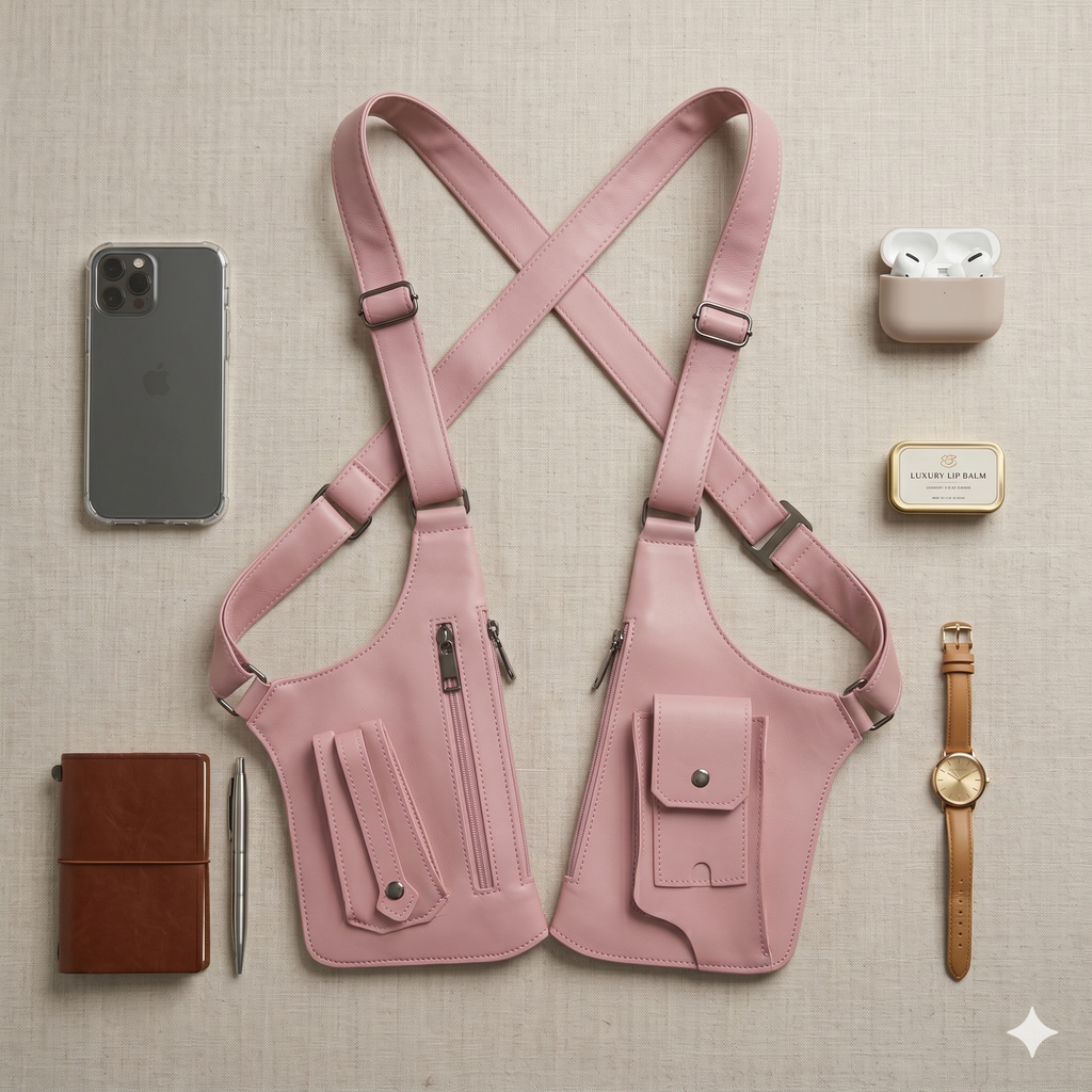 Double-Strap Essentials Bag