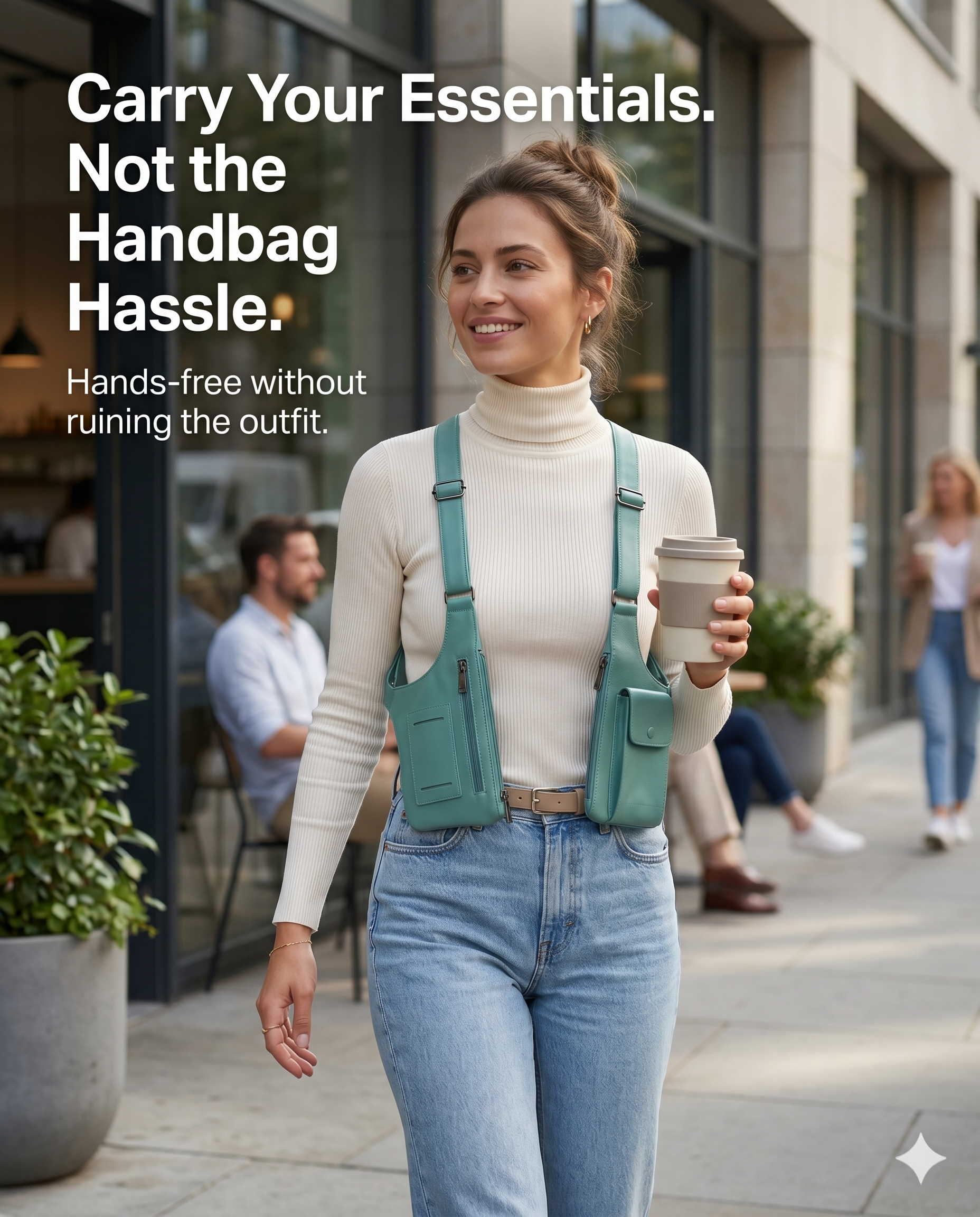 Double-Strap Essentials Bag