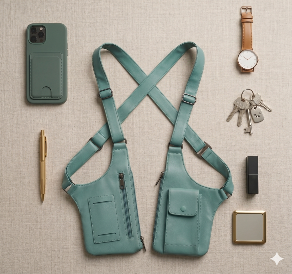Double-Strap Essentials Bag